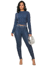 Load image into Gallery viewer, WOMEN FASHION 2PCS SWEATER PANTS SET
