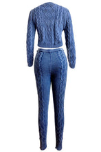 Load image into Gallery viewer, WOMEN FASHION 2PCS SWEATER PANTS SET
