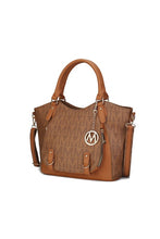 Load image into Gallery viewer, MKF Collection Fula Signature Satchel Bag by Mia K
