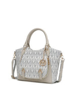 Load image into Gallery viewer, MKF Collection Fula Signature Satchel Bag by Mia K
