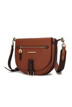 Load image into Gallery viewer, MKF Drew Women Color Block Shoulder Bag by Mia K
