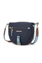 Load image into Gallery viewer, MKF Drew Women Color Block Shoulder Bag by Mia K
