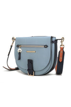 Load image into Gallery viewer, MKF Drew Women Color Block Shoulder Bag by Mia K
