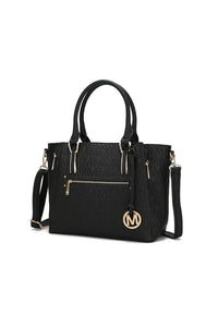 MKF Cairo M Signature Satchel Bag by Mia K