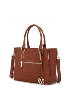 Load image into Gallery viewer, MKF Cairo M Signature Satchel Bag by Mia K
