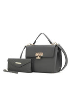 Load image into Gallery viewer, MKF Hadley Satchel Bag with Wristlet by Mia K
