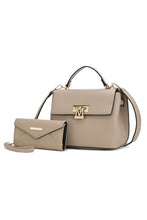 Load image into Gallery viewer, MKF Hadley Satchel Bag with Wristlet by Mia K
