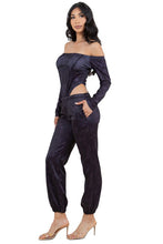 Load image into Gallery viewer, WOMEN FASHION TWO PIECE PANTS SET
