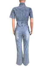 Load image into Gallery viewer, WOMEN DENIM SEXY JUMPSUIT
