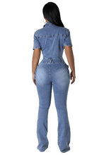 Load image into Gallery viewer, WOMEN DENIM SEXY JUMPSUIT
