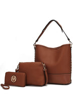 Load image into Gallery viewer, MKF Wren Hobo with Pouch and Wristlet by Mia K
