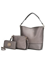 Load image into Gallery viewer, MKF Wren Hobo with Pouch and Wristlet by Mia K
