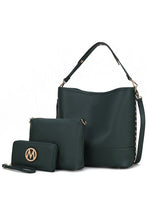 Load image into Gallery viewer, MKF Wren Hobo with Pouch and Wristlet by Mia K
