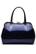 Load image into Gallery viewer, MKF Marlene Patent Satchel Handbag by Mia K
