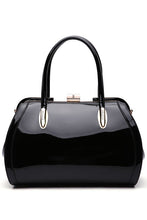 Load image into Gallery viewer, MKF Marlene Patent Satchel Handbag by Mia K
