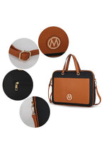 Load image into Gallery viewer, MKF Nina vegan leather Laptop Case by Mia K
