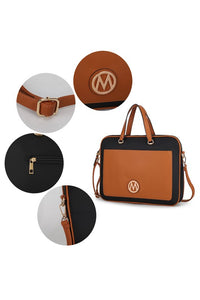 MKF Nina vegan leather Laptop Case by Mia K