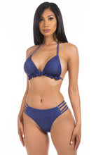 Load image into Gallery viewer, DENIM TWO PIECE BIKINI
