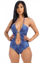 Load image into Gallery viewer, ONE PIECE OPEN CUT BATHING SUIT
