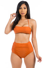 Load image into Gallery viewer, HIGH WAISTED TWO PIECE SWIMSUIT
