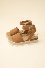 Load image into Gallery viewer, TOPIC-S Espadrille Ankle strap Sandals
