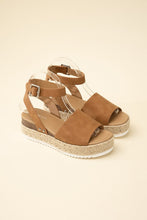 Load image into Gallery viewer, TOPIC-S Espadrille Ankle strap Sandals
