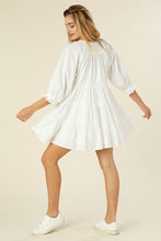 Load image into Gallery viewer, Tiered mini dress with tassel
