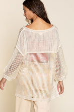 Load image into Gallery viewer, Oversized Fit See-through Pullover Sweater
