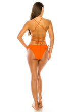 Load image into Gallery viewer, Sexy baywatch style one piece with spaguetti strap
