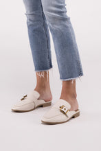 Load image into Gallery viewer, Chantal-S Buckle Backless Slides Loafer Shoes
