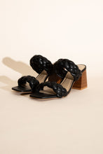 Load image into Gallery viewer, BUGGY-S Braided Stras Mule Heels
