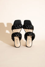 Load image into Gallery viewer, BUGGY-S Braided Stras Mule Heels
