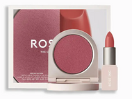 ROSE02- ROSE INC Cream Color Blush and Lipstick Gift Set - MSRP $46