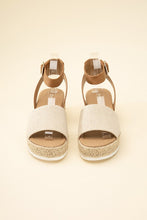 Load image into Gallery viewer, TOPIC-S Espadrille Ankle strap Sandals
