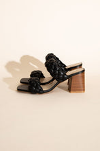 Load image into Gallery viewer, BUGGY-S Braided Stras Mule Heels
