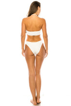 Load image into Gallery viewer, TWISTED BANDEAU TOP TWO PIECE BIKINI
