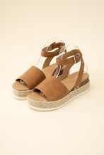 Load image into Gallery viewer, TOPIC-S Espadrille Ankle strap Sandals
