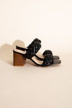 Load image into Gallery viewer, BUGGY-S Braided Stras Mule Heels
