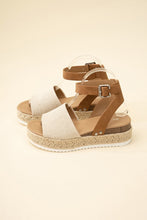 Load image into Gallery viewer, TOPIC-S Espadrille Ankle strap Sandals
