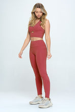 Load image into Gallery viewer, Two Piece Activewear Set with Cut-Out Detail
